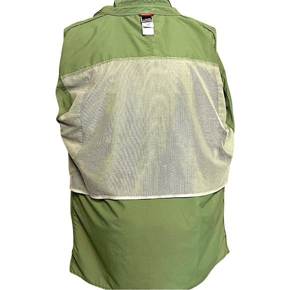 The North Face Vapor Wick Button Up Shirt Men’s Size XL Green Gorpcore Outdoor - Picture 7 of 9